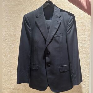 Halston Navy Suit!!